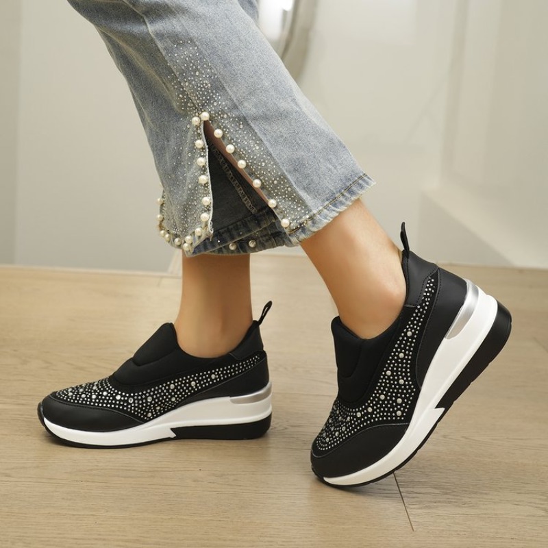 Crystal Mesh Fabric - 2026 New Sparkling Crystal Women's Shoes