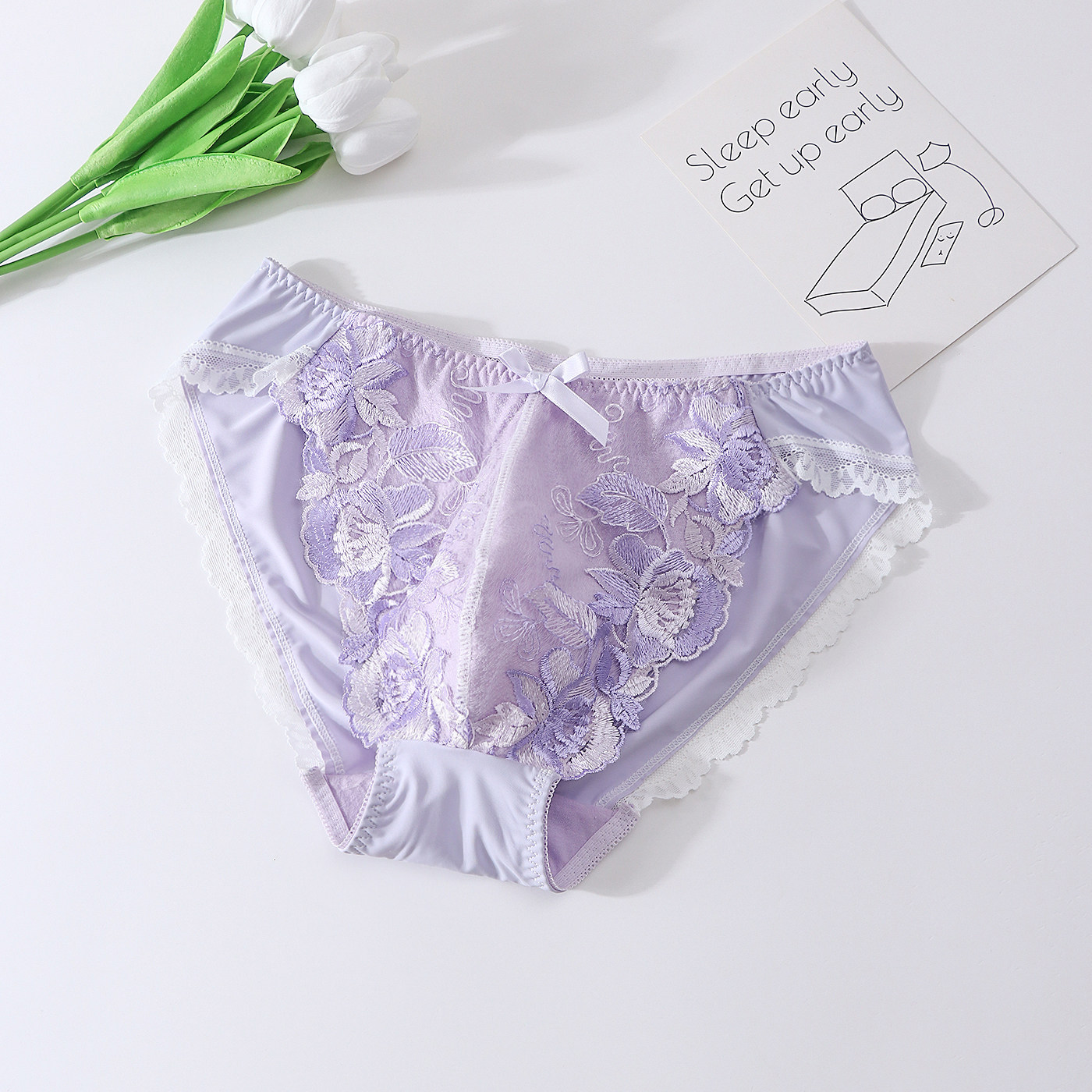 High Quality Man Lace Floral E - Embellish Knit recension och pris