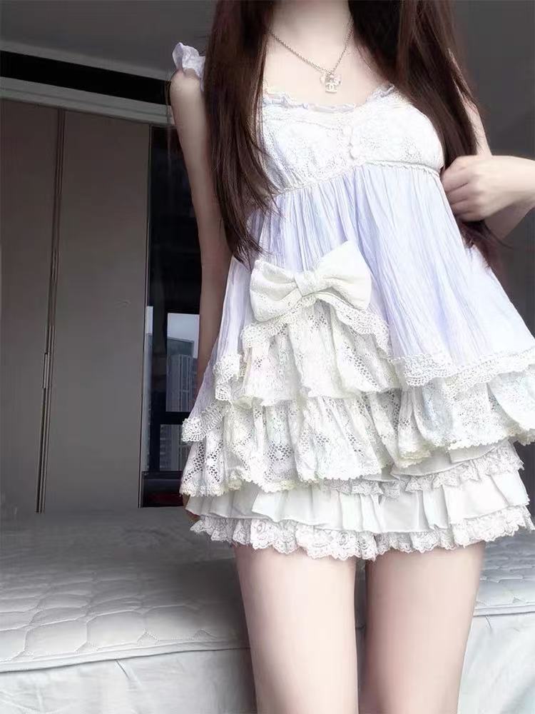 Coquette Ryousangata Dollcore  - Elastic Lace Trim recension och pris