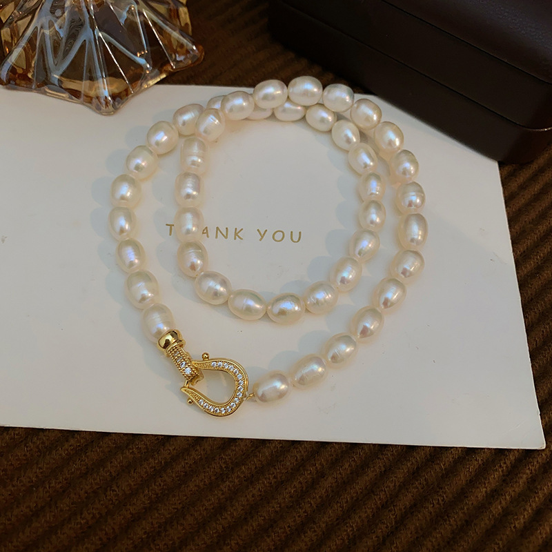 Super High Quality 100% Natura - Pearl Trim Chain recension och pris