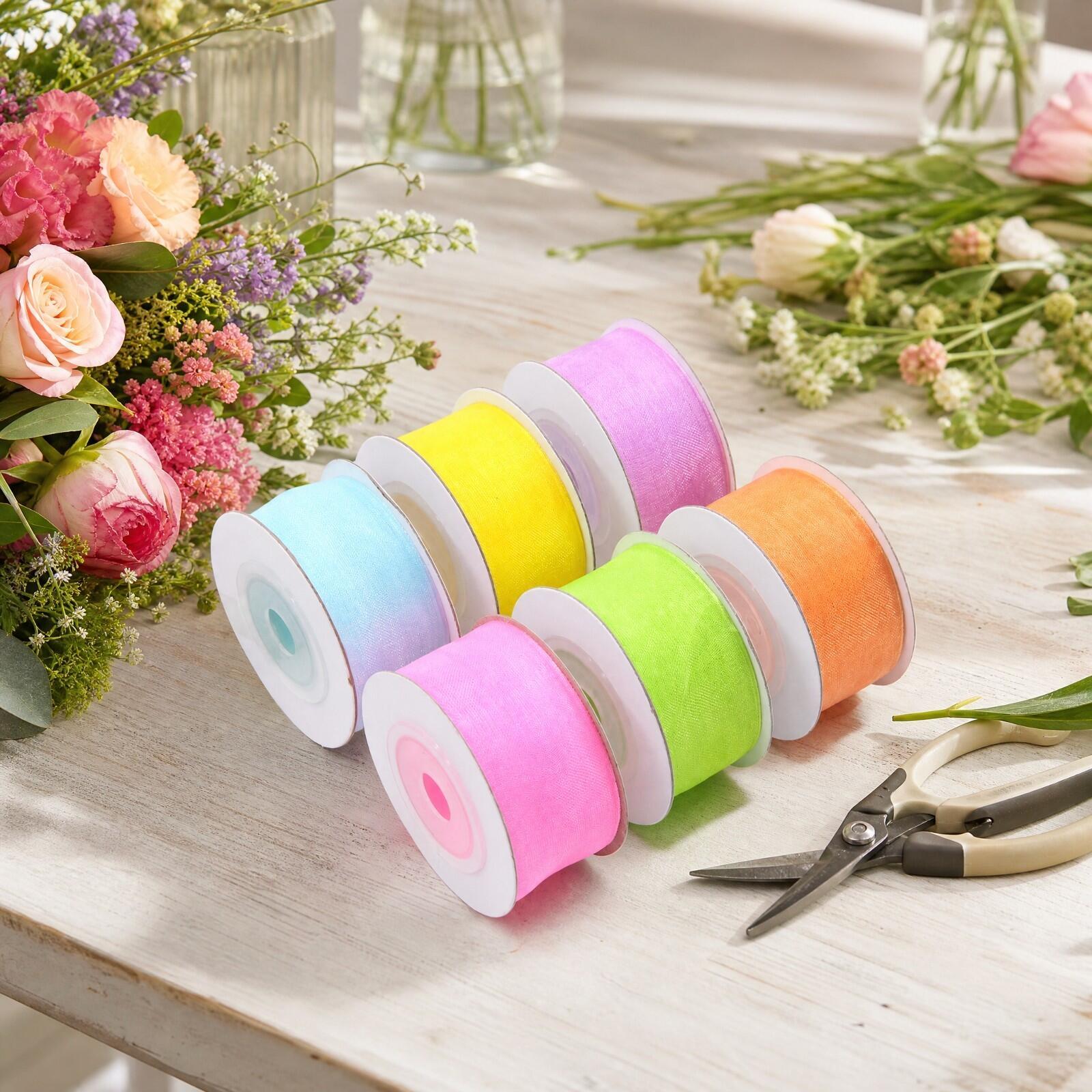 Transparent Decorative Ribbon  - Organza Ribbon Spool recension och pris