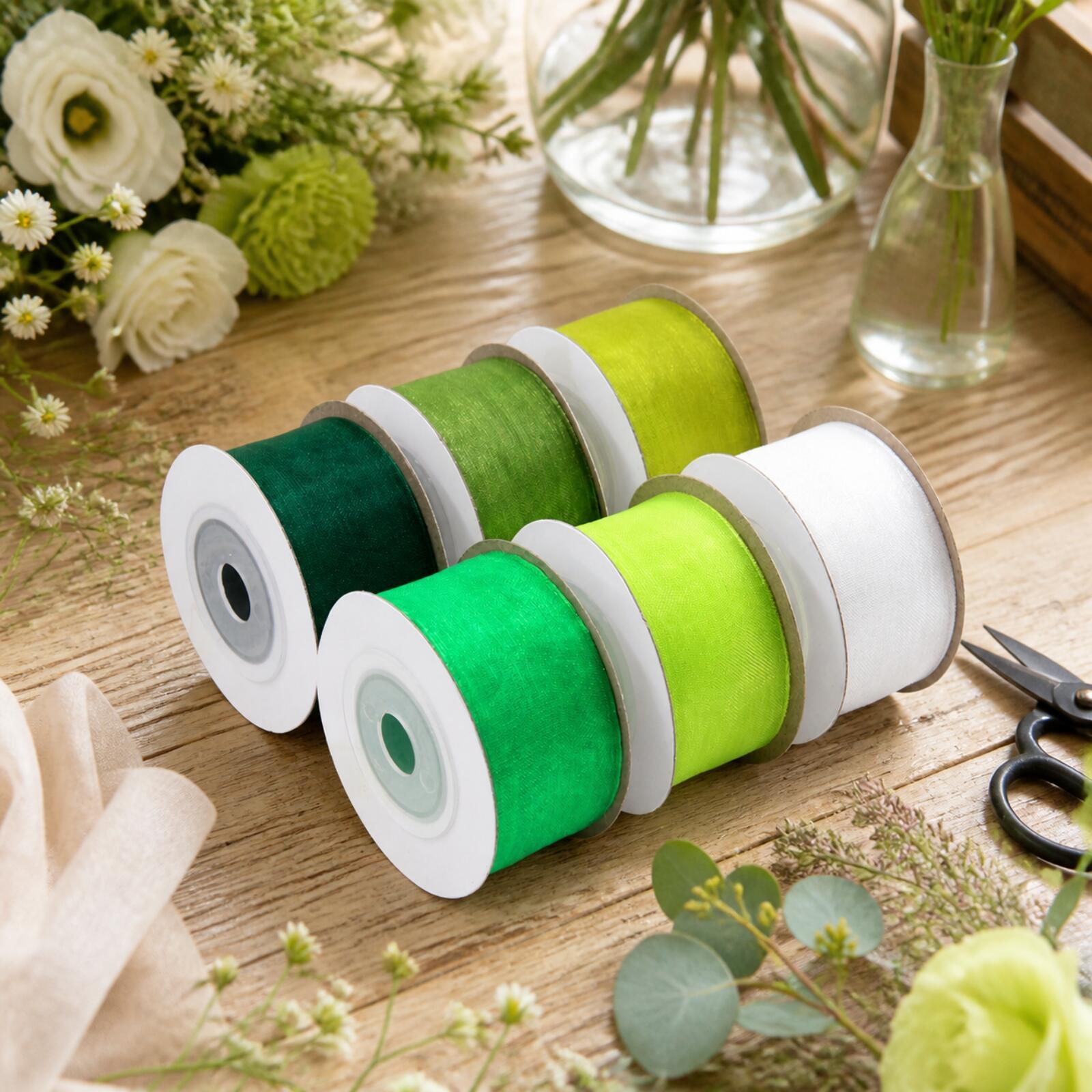 Transparent Decorative Ribbon  - Organza Ribbon Spool recension och pris