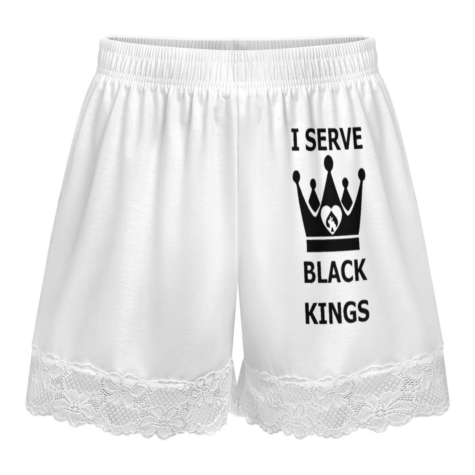 Women's lace trimmed sleep pan - Elastic Lace Trim recension och pris