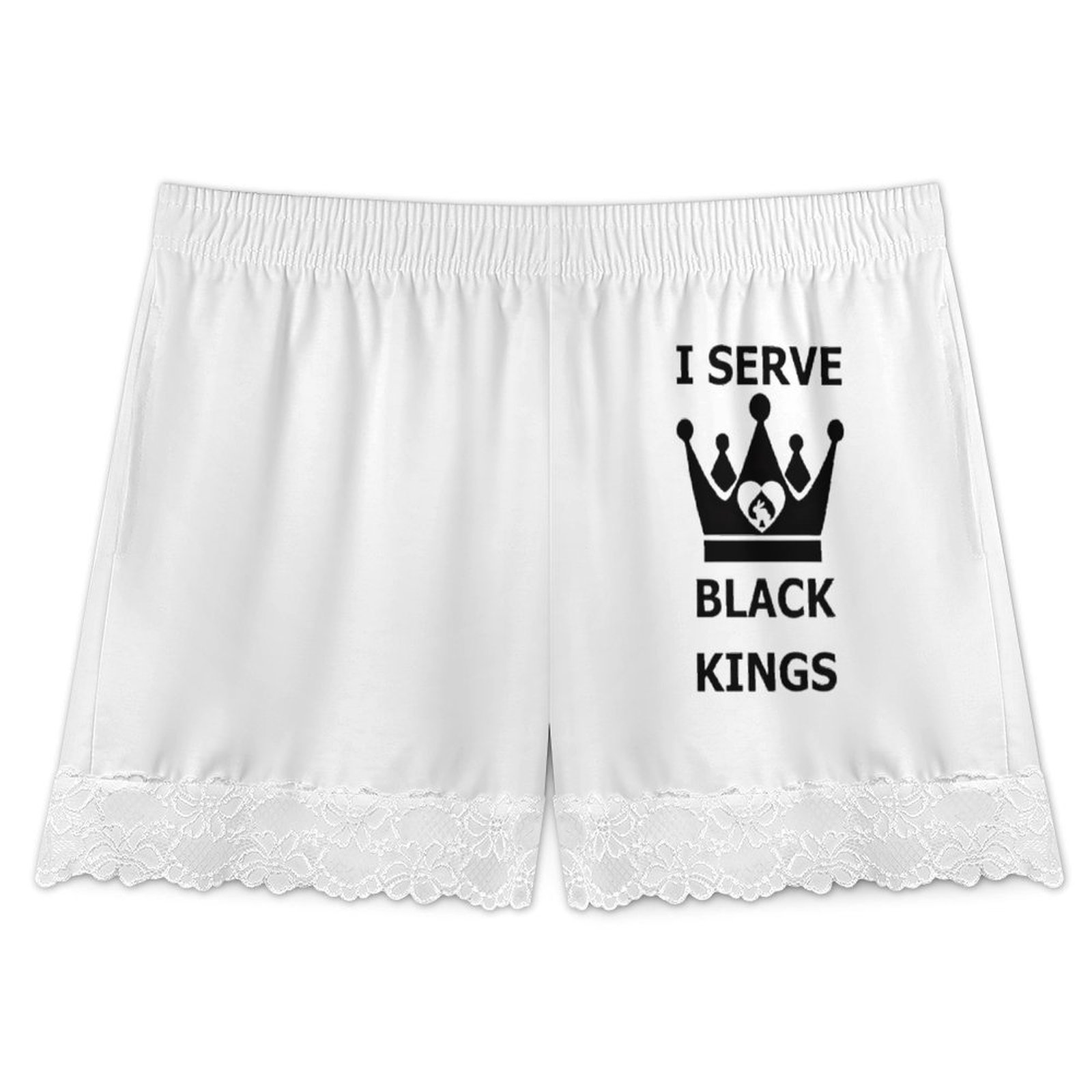 Women's lace trimmed sleep pan - Elastic Lace Trim recension och pris